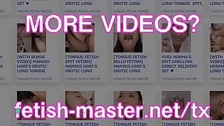 Japanese Asian Tongue Dual Face Nose Licking Sucking Kissing Handjob Fetish - All over readily obtainable fetish-master.net